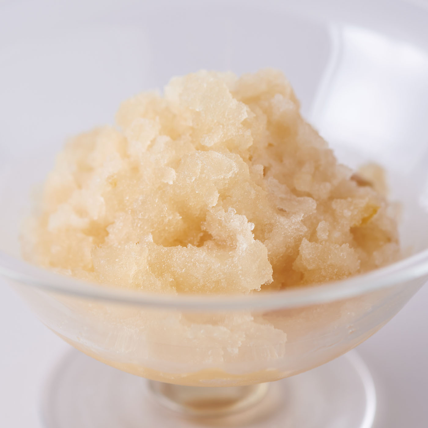 レモンの葛シャーベット