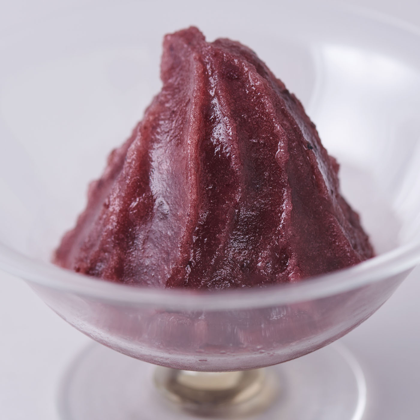 ベリーベリーの葛シャーベット